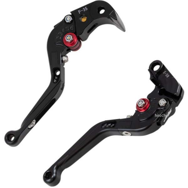 【USA在庫あり】 ホットボディーズ HOT BODIES レバーセット MGP 09年-16年 GSX-R1000 黒 0610-1902 HD店