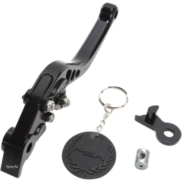 【USA在庫あり】 パワースタンド Powerstands クラッチレバー Click 'N Roll ショート 99年-17年 カワサキ、ドゥカティ 黒 0613-1409 HD店