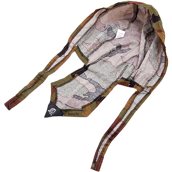 【USA在庫あり】 ザンヘッドギア ZAN Headgear バンダナ Flydanna ウッドランドカモフラージュ 2504-0169 HD店