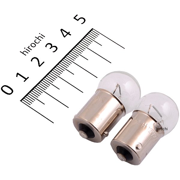 【メーカー在庫あり】 M&H マツシマ 口金シングル球 12V27W ウインカー/ストップ球 (クリアー) (2個入り) A5117 HD店