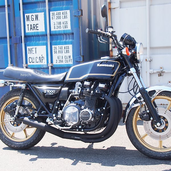 ドレミコレクション フルエキゾーストマフラー Z1000MK2 98.5db 60210 HD店
