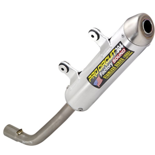 【USA在庫あり】 プロサーキット Pro Circuit マフラー 304 サイレンサー 17年以降 ハスクバーナ 250 1821-1779 HD店