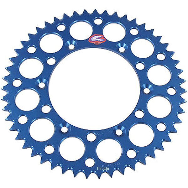 【メーカー在庫あり】 レンサル RENTHAL リアスプロケット 520/52T 99年-15年 YZF、WRF 青 150U-520-52GBBU HD店