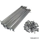 【メーカー在庫あり】 ダチ DACHI スポーク&ニップルセット R 09年-15年 F800GS、アドベンチャー ステンレス DC424-5383(2)