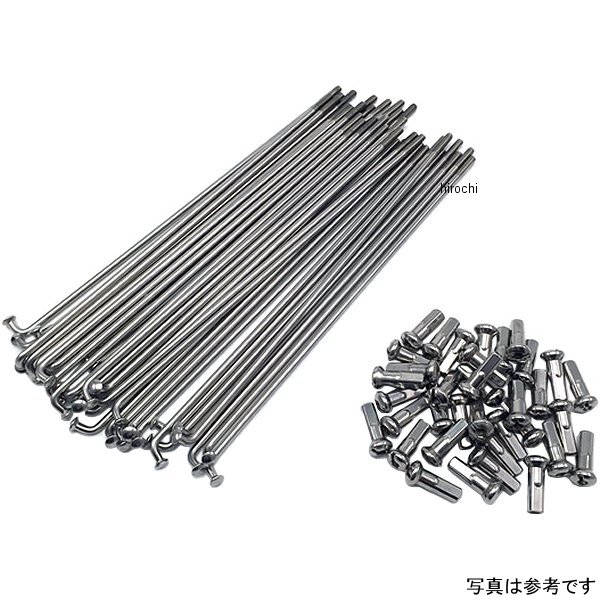 【メーカー在庫あり】 ダチ DACHI スポーク&ニップルセット YSF 69年-72年 250DS6、DX250 ステンレス DC423-2131