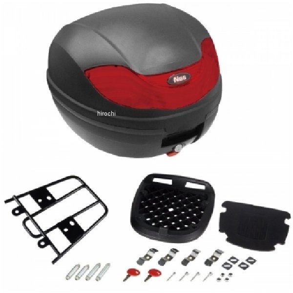 【メーカー在庫あり】 NBS バイクパーツセンター リアボックス 32L/リアキャリア セット PCX用 907953 HD店