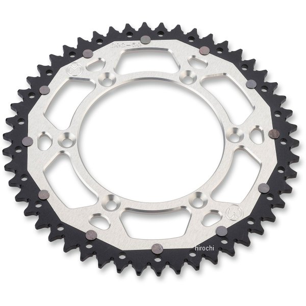 【USA在庫あり】 ムースレーシング MOOSE RACING リア スプロケット デュアル 49T 81年-17年 YZ250F、WR250F、IT250 シルバー 1210-1479 HD店