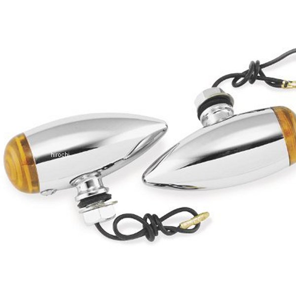Other - 【USA在庫あり】 バイカーズチョイス Biker's Choice スムース バレット マーカー ライト ダブル球 アンバー 1個売り bkc489616 HD店