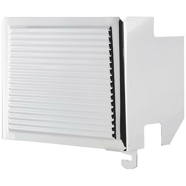 【USA在庫あり】 バイカーズチョイス Biker's Choice バッテリー サイドカバー リブ 70年-84年 FL クローム bkc492528 HD店