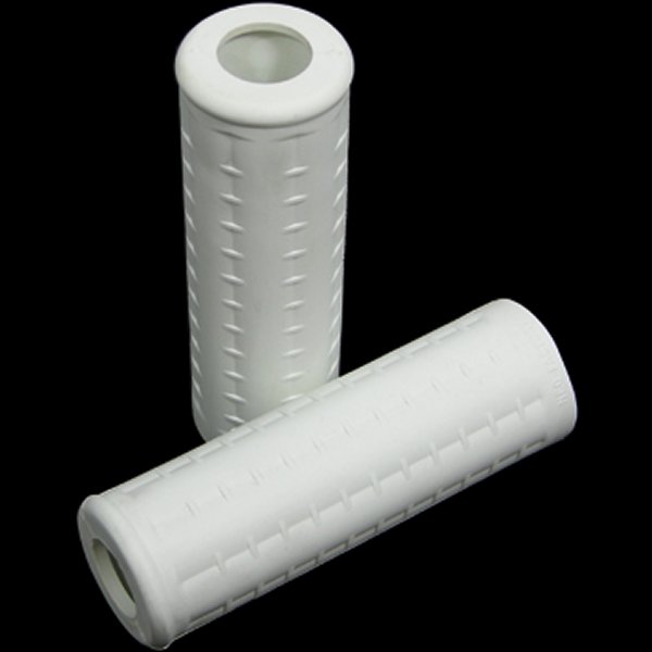 【メーカー在庫あり】 ネオファクトリー ワッフル グリップ 白 左右ペア 001483 HD店