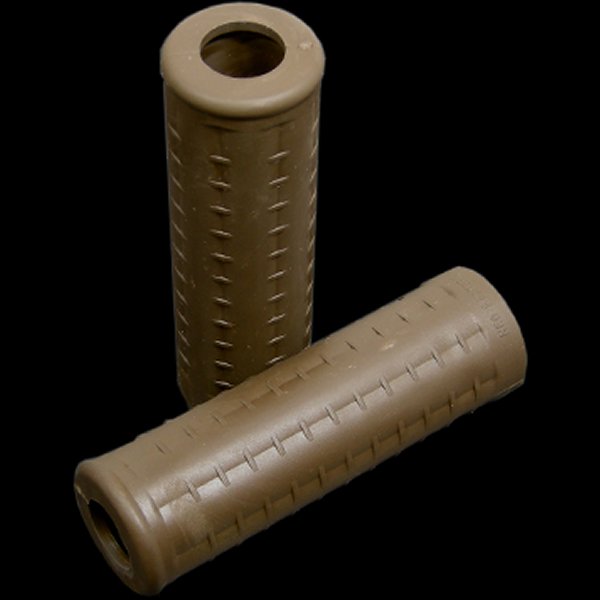 【メーカー在庫あり】 ネオファクトリー ワッフル グリップ こげ茶 左右ペア 001485 HD店