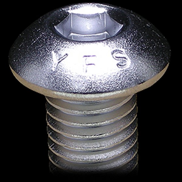 【メーカー在庫あり】 ネオファクトリー ボタンヘッドボルト 1/4-20×7/8インチ クローム 007329 HD店