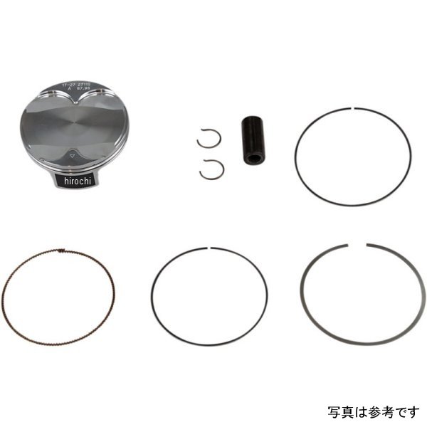 【USA在庫あり】 バーテックス Vertex 鍛造ピストンキット 14年-18年 ハスクバーナ TC 125 53.95mm 0910-5160 HD店