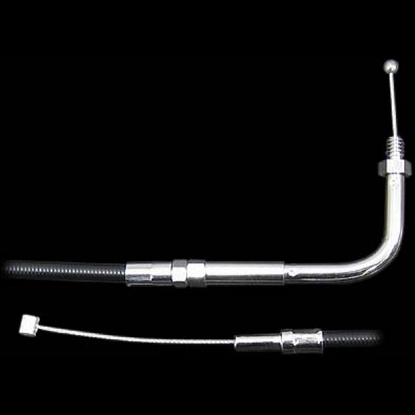 【メーカー在庫あり】 ネオファクトリー 45インチ スロットルケーブル 90° 81年-89年 BigTwin、81年-85年 XL 黒 003578 HD店