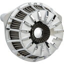 【USA在庫あり】 アレンネス Arlen Ness エアクリーナー インバータ 08年-16年 FLH 15-スポーククローム 1010-2486 HD店