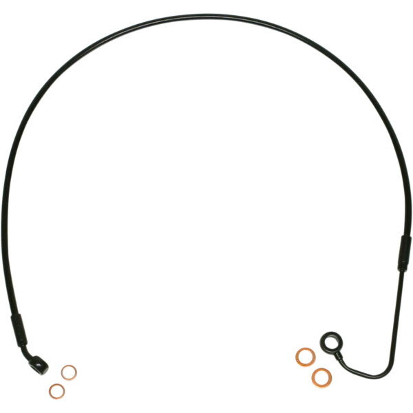 【USA在庫あり】 マグナム MAGNUM フロントブレーキライン アッパー XR FLS ABS付 黒/黒 33.25インチ 1741-5658 HD店