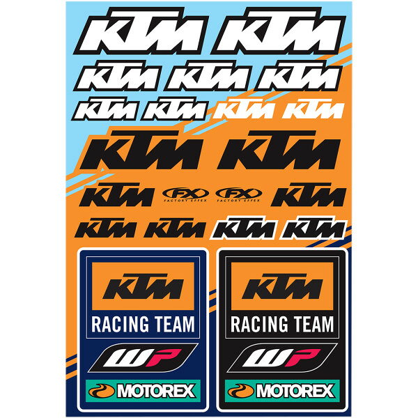 【USA在庫あり】 ファクトリーFX FACTORY EFFEX DECAL KIT UNIV KTM RACING 4320-2144 HD店