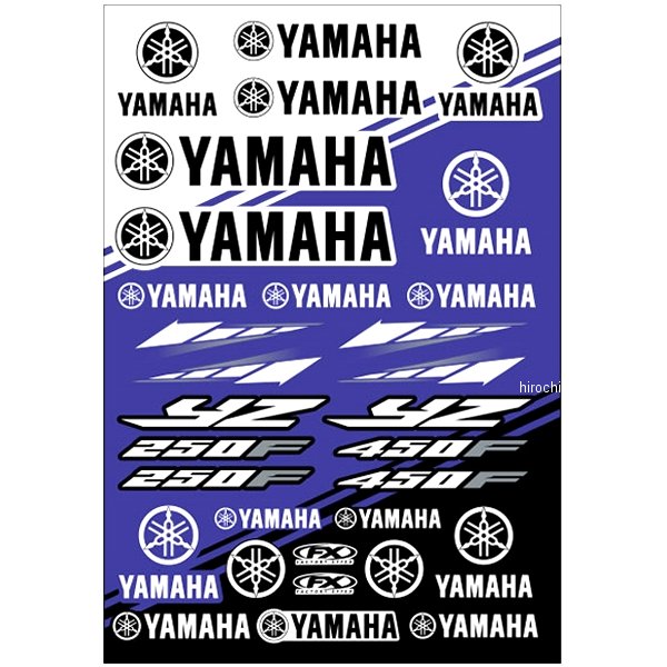 【メーカー在庫あり】 ファクトリーFX FACTORY EFFEX OEMステッカーシート YAMAHA YZ FX22-68230 HD店