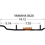 【USA在庫あり】 ウッディーズ WOODY'S スライドランナー ミニ 4インチ(102mm) 60°スタンダード ヤマハ 左右ペア 4610-0006 HD店