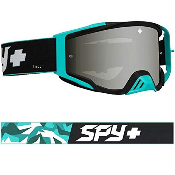 【メーカー在庫あり】 スパイ SPY MXゴーグル Foundation Camo Teal スモーク W/シルバースペクトル クリア 323506006855 HD店