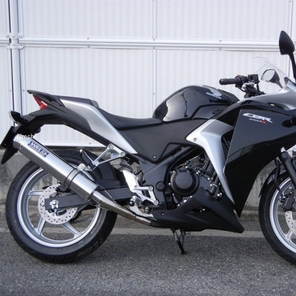ダブルアールズ WR'S スリップオンマフラー JMCA 11年-13年 CBR250R ステンレス BF1205JM HD店