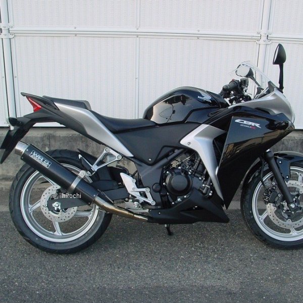 ダブルアールズ WR'S スリップオンマフラー JMCA 11年-13年 CBR250R カーボン BC1205JM HD店