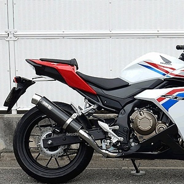 ダブルアールズ WR'S スリップオンマフラー JMCA 16年以降 CBR400R、CBR400R ABS カーボン BC1430JM HD店
