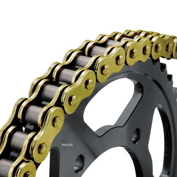 【USA在庫あり】 バイクマスター BikeMaster チェーン Z-リング 530BMZR 120リンク ゴールド bkm197430 HD店