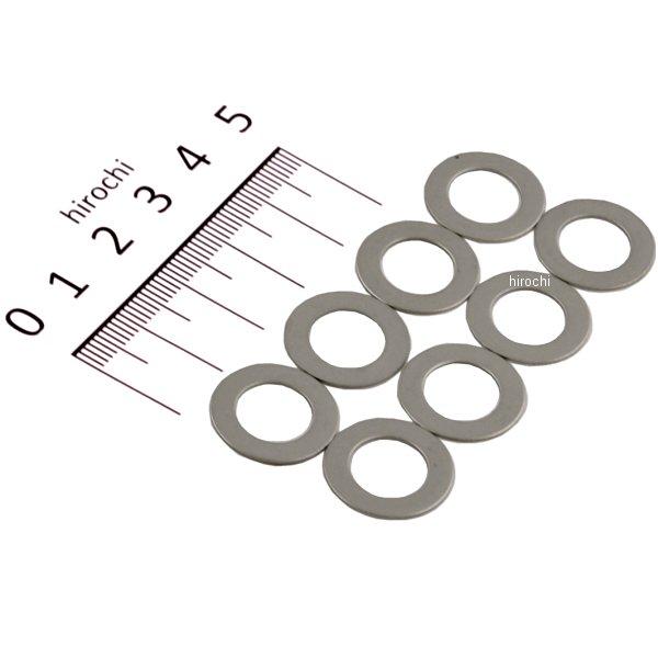 キャリパー交換等でセンター出しの微調整が必要になる場合にご使用ください。ステンレス製8枚入り。・この商品の必要の有無は車両により異なります。また、シムで調整できる範囲に限られるため、サポート側を削る調整の場合は使用できません。・調整シムだけではセンターが出ない場合があります。この場合、ディスクローターの変形等の複合要因が考えられますので、一度ショップにご相談されることをオススメします。37471楽天 HD店　