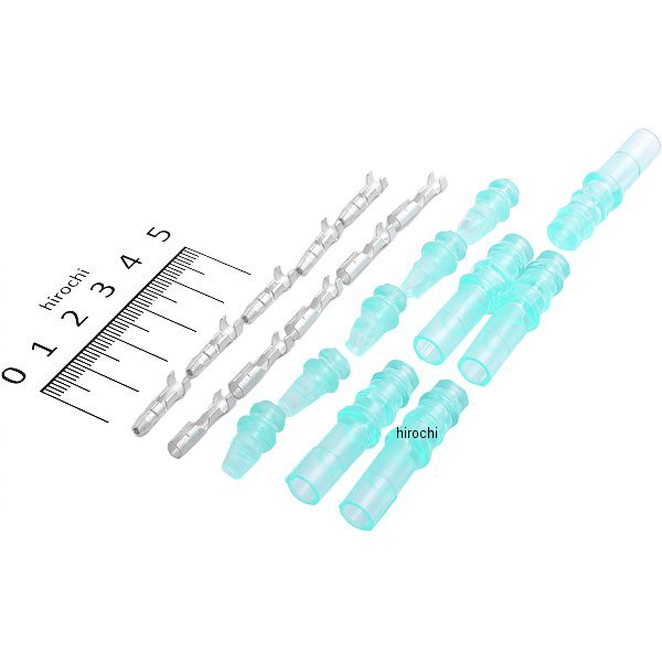 【メーカー在庫あり】 デイトナ 防水ギボシ端子セット ホンダ/スズキ用 5個セット ...