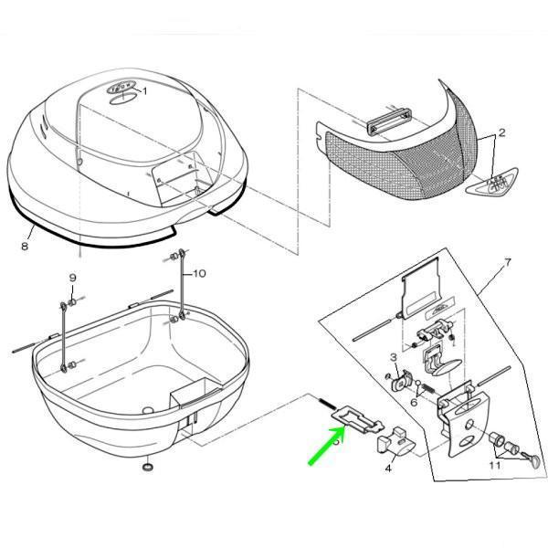 ���� GIVI �ܥ��(�١���������) Z761 65880 HDŹ