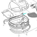 【メーカー在庫あり】 ジビ GIVI モノキーケース用 開口制御プラスチック Z599 66775 HD店