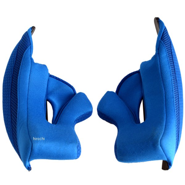 エイチジェイシー HJC 調整用チークパッド適用モデル:FG-MXサイズ:42mm(S/M/L/XL)カラー:ブルーHJP442550042楽天 HD店