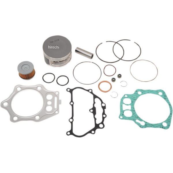 【USA在庫あり】 WSM トップエンド補修キット 1mmオーバーサイズ 05年-11年 ホンダ TRX 500 FE Foreman ES 4x4 0903-1330 HD店