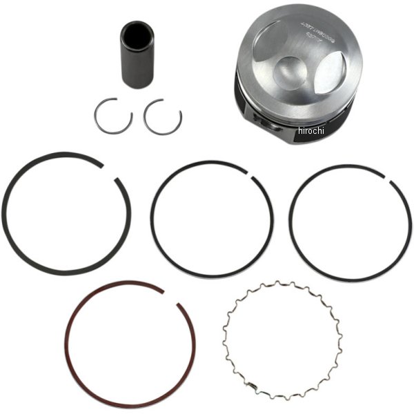 ピストン 55mm ストローク54mm 124cc コンプレッション13：111年-13年 ヤマハ YFM125 Raptor 40071M05500楽天 HD店　