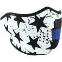 【USA在庫あり】 ザンヘッドギア ZAN Headgear ハーフフェイスマスク 細い青線 2503-0299 HD店