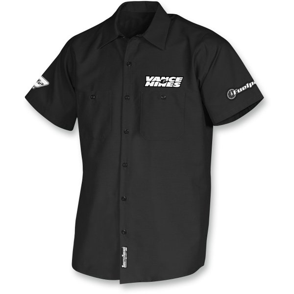  スロットルスレッド Throttle Threads ショップシャツ Vance & Hines 黒 XLサイズ 3040-0493 HD店