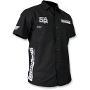 【USA在庫あり】 スロットルスレッズ Throttle Threads ショップシャツ Snow 黒 3XLサイズ 3050-2981 HD店