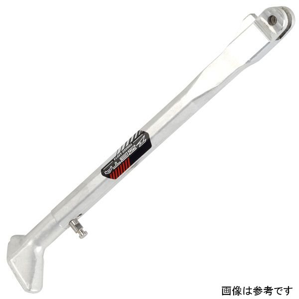 【メーカー在庫あり】 ジータ ZETA 鍛造 アルミ キックスタンド KLX250 純正比較 -25mm ZE56-8209 HD店