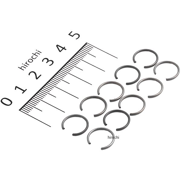 Piston Kits - SP武川 ピストンピンサークリップ P10X1.0 10個入り 00-01-0363 HD店