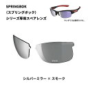 L-SPB-0701 スワンズ SWANS SPRINGBOK 専用スペアレンズ シルバーミラーxスモーク L-SPB-0701 SMSI HD店