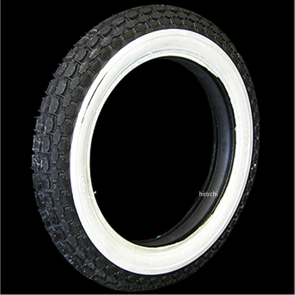 【メーカー在庫あり】 コッカータイヤ COKER TIRE ベック 4.00-18タイヤ 1-3/4inホワイトウォール 74444 HD店
