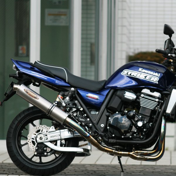 ストライカー STRIKER フルエキゾースト SC 4-2-1 STD 真円φ110/480 JMCA 09年-17年 ZRX1200 DAEG チタン素地 941013RTJ HD店