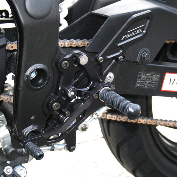 ストライカー STRIKER スペシャルステップキット 15年-17年 Ninja 250SL 黒 SS-AA2126B HD店