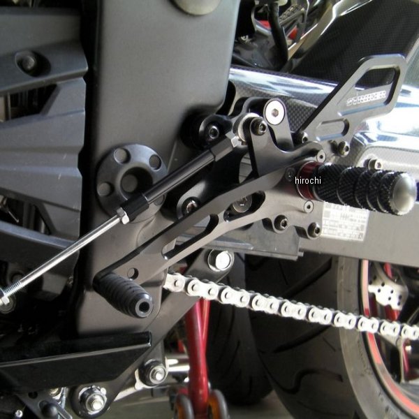 ストライカー STRIKER レーシングステップキット タイプ3 13年-18年 Ninja250、Z250 黒 SS-AA294B-R3 HD店