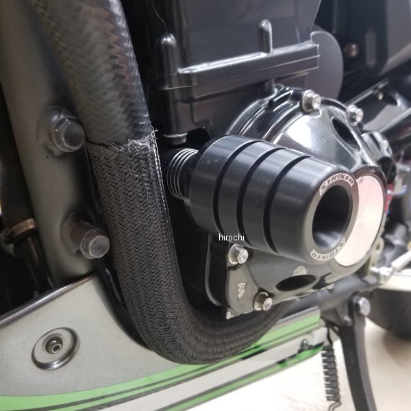ストライカー STRIKER ガードスライダー 全年式 ZRX1200DAEG、ZRX1200、ZRX1100 黒 SS-GS101B-F1 HD店