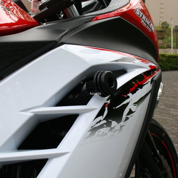 ストライカー STRIKER ガードスライダー 13年-17年 ニンジャ250、ニンジャ250ABS アッパー シルバー SS-GS117A-F1 HD店