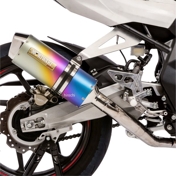 モリワキ MX RACING JP フルエキゾースト 17年 CBR250RR チタン 01810-J31S3-S0 HD店