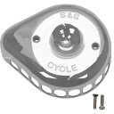【USA在庫あり】 S&Sサイクル S&S Cycle エアクリーナーカバー ステルス ミニ ティアドロップ クローム 1014-0272 HD店