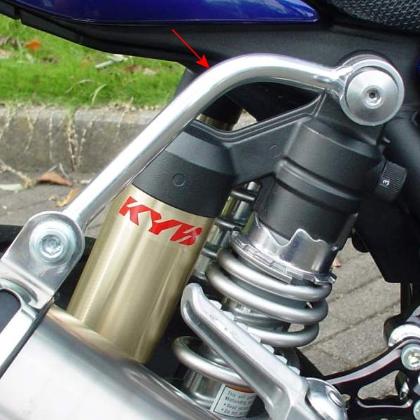 ストライカー STRIKER リペア サイレンサーステー SSTアップ用 ZRX1200、ZRX1100 0SS4012 HD店